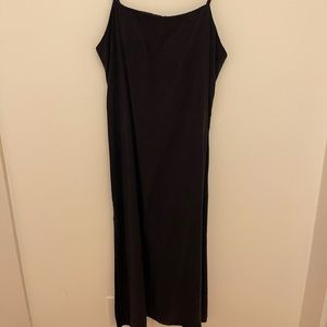 ZARA black spaghetti strap dress